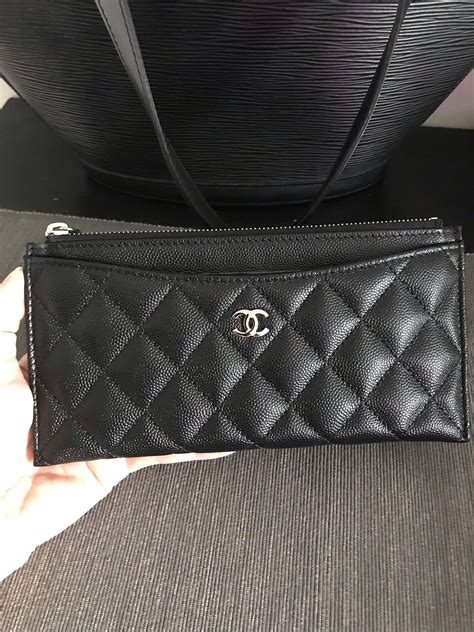 chanel phone case wallet|chanel new small o case.